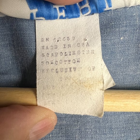 Vintage PERI Petites Cotton Modest Dress with Lace Collar and Tie Size M - Picture 9 of 11